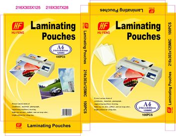 hot A4 A3 A4 A3 80MIC 100MIC 115MIC 125mic lamination pouches  laminating pouches pouch laminating lamination pouch film