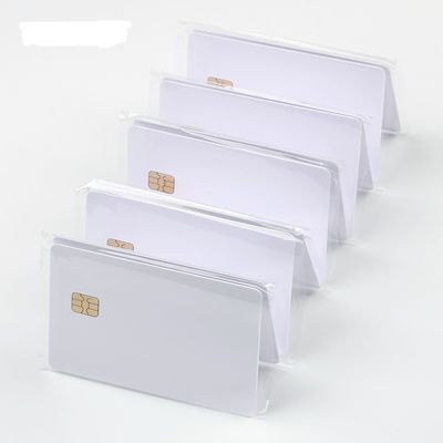 BLANK printable ID inkjet pvc chip card FM4442 FM4428 with magnetic stripe FOR Epson & Canon inkjet printer from China